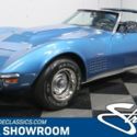classic vintage chrome chevy vette 383 stroker 4-speed manual blue