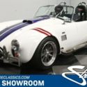 classic vintage chrome cobra factory five 427 v8 manual trans white