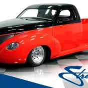 classic vintage chrome coupe custom 5.7 liter v8 auto transmission pickup