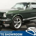 classic vintage chrome coupe Stang muscle pony car vinyl interior