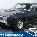 classic vintage chrome Dark Blue Metallic black vinyl interior restored goat