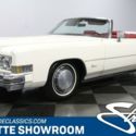 classic vintage chrome drop rag top Caddy American luxury