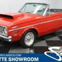 classic vintage chrome drop top red black Mopar big block Weld Racing headers