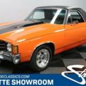 classic vintage chrome Edelbrock chevy sbc air conditioning orange black vinyl