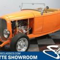 classic vintage chrome Edelbrock orange tan interior American Racing