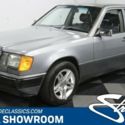 classic vintage chrome european benz 300e 3.0 inline 6 auto transmission gray