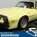 classic vintage chrome firebird trans am 403 v8 3-speed auto transmission yellow