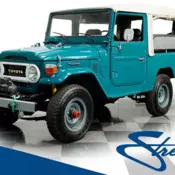 classic vintage chrome fj43 4.2 liter inline 6 manual transmission 4x4 trailer