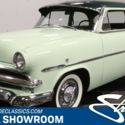 classic vintage chrome fomoco 239 flathead v8 3-speed manual seafoam green