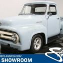 classic vintage chrome fomoco 283 v8 3-speed manual trans blue