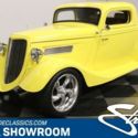 classic vintage chrome fomoco 3 window 305 v8 auto transmission yellow
