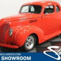 classic vintage chrome fomoco 350 v8 3-speed auto transmission red