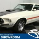 classic vintage chrome fomoco cobra jet mach 1 428 v8 auto trans white