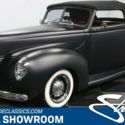 classic vintage chrome fomoco convertible 305 v8 3-speed auto rumble seat black