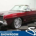 classic vintage chrome fomoco convertible 390 v8 auto transmission red
