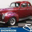 classic vintage chrome fomoco coupe 35 v8 streetrod flames steel