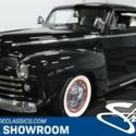 classic vintage chrome fomoco custom deluxe 305 v8 3-speed auto transmission bla