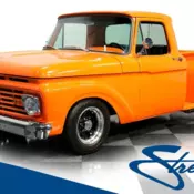 classic vintage chrome fomoco f-100 stepside restomod 460 v8 auto transmission