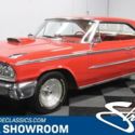 classic vintage chrome fomoco galaxie 500 390 v8 4-speed manual red