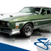 classic vintage chrome fomoco mach 1 351 v8 manual transmission