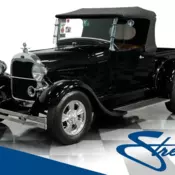 classic vintage chrome fomoco model a pickup 283 v8 auto transmission