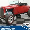 classic vintage chrome fomoco model a roadster flathead v8 manual trans red