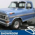 classic vintage chrome fomoco pickup 360 v8 3-speed auto transmission blue