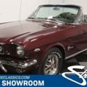 classic vintage chrome fomoco pony car convertible 289 v8 manual burgundy