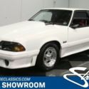 classic vintage chrome fomoco pony car gt flowmaster supercharger white