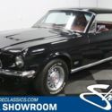classic vintage chrome fomoco pony car stang 390 v8 4-speed manual black