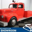 classic vintage chrome fomoco ramp truck f1500 454 v8 big block auto red