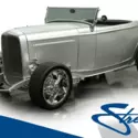 classic vintage chrome fomoco roadster 5.7 liter v8 auto transmission
