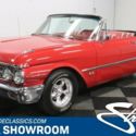 classic vintage chrome fomoco sunliner convertible 460 v8 auto transmission red