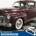 classic vintage chrome fomoco super deluxe 239 v8 manual transmission burgundy