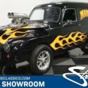 classic vintage chrome fomoco supercharged blower flowmaster 350 v8 black