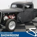 classic vintage chrome fomoco truck rat rod 350 v8 auto transmission black