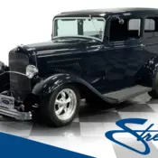 classic vintage chrome fomoco tudor streetrod 350 v8 auto transmission