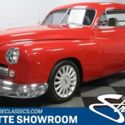 classic vintage chrome fuel injection late model swap automatic red tan leather