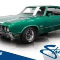 classic vintage chrome GM muscle car coupe hardtop automatic transmission