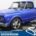 classic vintage chrome gmc c10 454 blue automatic trans