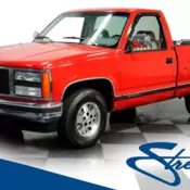 classic vintage chrome gmc sierra 1500 5.7 liter v8 auto transmission