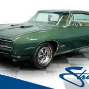 classic vintage chrome gto 400 v8 auto transmission green