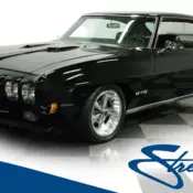 classic vintage chrome gto 400 v8 manual transmission black