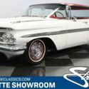classic vintage chrome hardtop Chevy SBC automatic fins