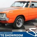 classic vintage chrome Hemi Orange black vinyl interior Fuel Injection Mopar