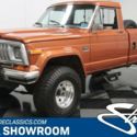classic vintage chrome j10 jeep pickup 4x4 4.2 liter 3-speed auto transmission c