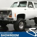 classic vintage chrome k5 chevy blazer 4x4 400 v8 700r4 transmission white suv