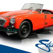classic vintage chrome mga 1600cc manual transmission mg