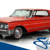 classic vintage chrome monterey 390 v8 auto transmission red