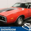 classic vintage chrome mopar 440 v8 4-speed manual trans u-code red